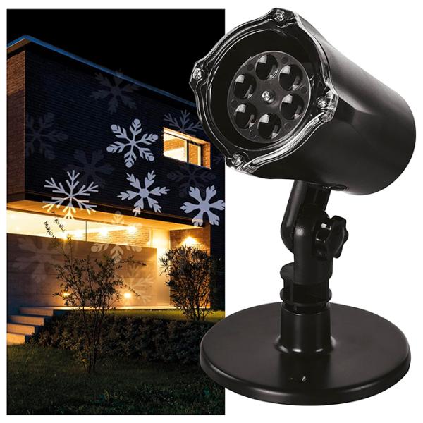 Proiector LED EMOS Fulgi în mișcare White /  photo 7