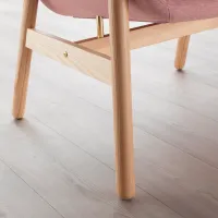 Кресло Ikea Vedbo/Gunnared Beige Brown Pink photo 3