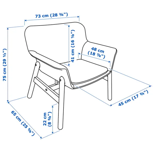 Fotoliu Ikea Vedbo/Gunnared Beige Brown Pink photo 6 Fotoliu Ikea Vedbo/Gunnared Beige Brown Pink photo 6