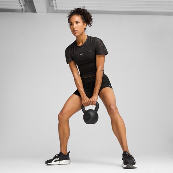 Футболка для женщин Puma Lace Crop Top 85% полиэстер / Черный photo 3