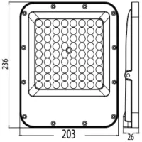 Proiector LED Horoz Pallas-100 White / 13000lm photo 2