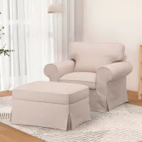 Fotoliu Ikea Ektorp/Kilanda Brown Beige photo 2