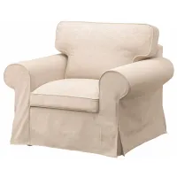 Fotoliu Ikea Ektorp/Kilanda Brown Beige photo 3