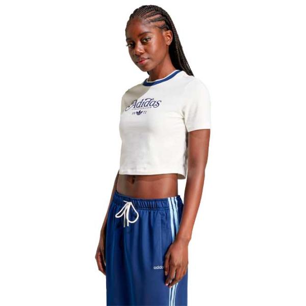 Tricou pentru femei Adidas Baby Tee Grx 93% bumbac / White photo 2 Tricou pentru femei Adidas Baby Tee Grx 93% bumbac / White photo 2