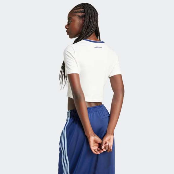 Tricou pentru femei Adidas Baby Tee Grx 93% bumbac / White photo 6 Tricou pentru femei Adidas Baby Tee Grx 93% bumbac / White photo 6