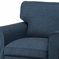 Кресло Ikea Ektorp/Kilanda Brown Тёмно синий photo 4