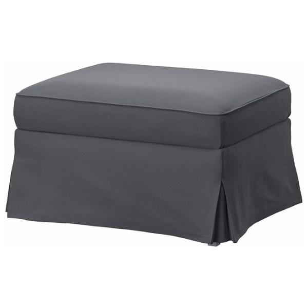 Кресло Ikea Ektorp/Hakebo Серый Серый photo 5 Кресло Ikea Ektorp/Hakebo Серый Серый photo 5