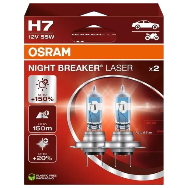 Автомобильная лампа Osram 64210NL-2HB Галоген / H7 / PX26d / 55 Вт /  photo 1