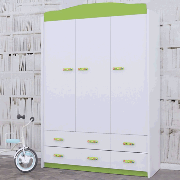 Детский мебельный набор Happy Babies Mix 33 White Green / унисекс photo 5 Детский мебельный набор Happy Babies Mix 33 White Green / унисекс photo 5
