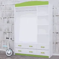 Детский мебельный набор Happy Babies Mix 33 White Green / унисекс photo 7