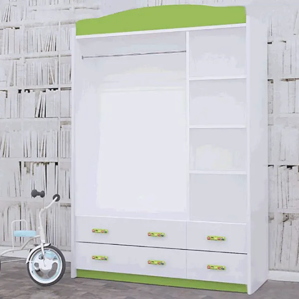 Детский мебельный набор Happy Babies Mix 33 White Green / унисекс photo 9 Детский мебельный набор Happy Babies Mix 33 White Green / унисекс photo 9