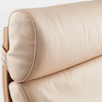 Fotoliu balansoar Ikea Poang Beige Cream photo 4
