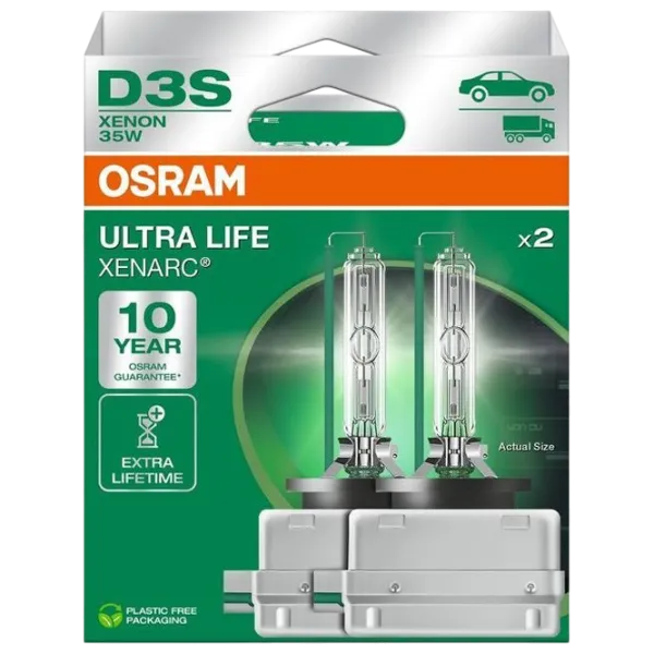 Автомобильная лампа Osram 66340ULT-2HB Ксенон / D3S / PK32d-5 / 35 Вт /  photo 1 Автомобильная лампа Osram 66340ULT-2HB Ксенон / D3S / PK32d-5 / 35 Вт /  photo 1