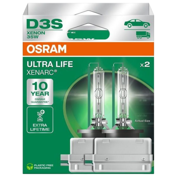 Автомобильная лампа Osram 66340ULT-2HB Ксенон / D3S / PK32d-5 / 35 Вт /  photo 1 Автомобильная лампа Osram 66340ULT-2HB Ксенон / D3S / PK32d-5 / 35 Вт /  photo 1