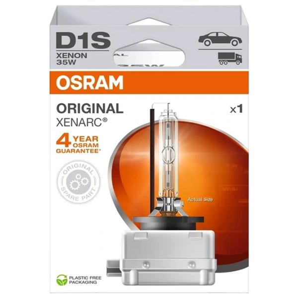 Автомобильная лампа Osram 66140-1HB Ксенон / D1S / PK32d-2 / 35 Вт /  photo 1 Автомобильная лампа Osram 66140-1HB Ксенон / D1S / PK32d-2 / 35 Вт /  photo 1