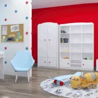 Детский мебельный набор Happy Babies Mix 34 White / унисекс