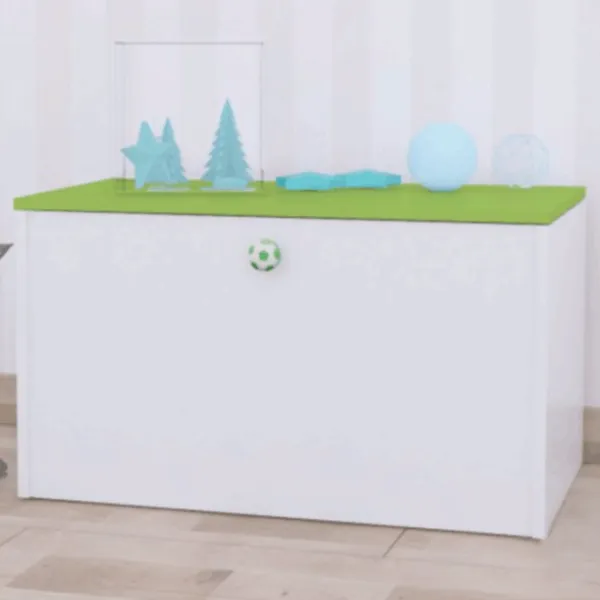 Set de mobilă pentru copii Happy Babies Mix 42 White Green / unisex photo 2