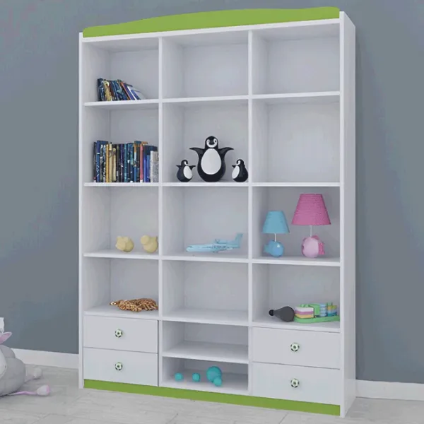 Set de mobilă pentru copii Happy Babies Mix 42 White Green / unisex photo 4