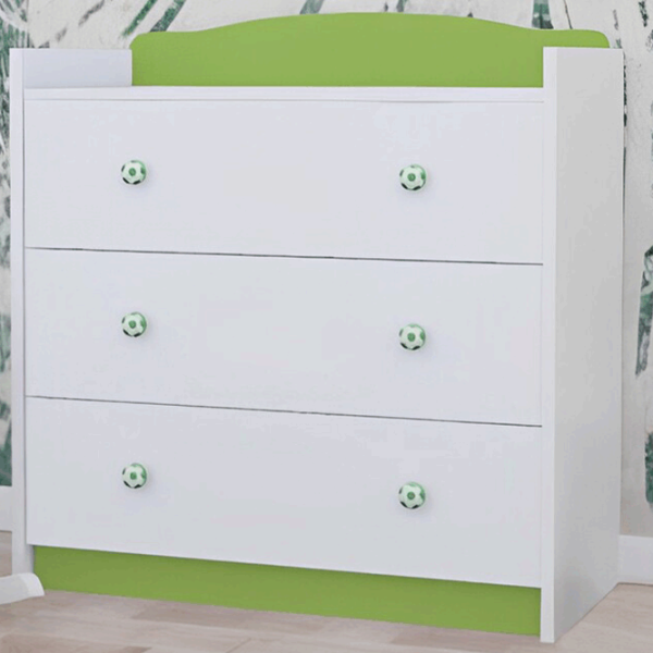Set de mobilă pentru copii Happy Babies Mix 42 White Green / unisex photo 6