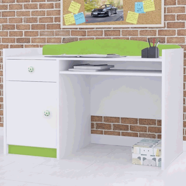 Set de mobilă pentru copii Happy Babies Mix 42 White Green / unisex photo 9