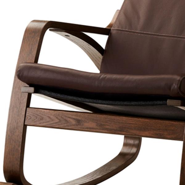 Fotoliu balansoar Ikea Poang Brown Brown photo 2 Fotoliu balansoar Ikea Poang Brown Brown photo 2