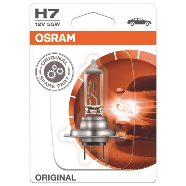 Lampă auto Osram 64210-1BL Halogen / H7 / PX26d / 55 W /  photo 1 Lampă auto Osram 64210-1BL Halogen / H7 / PX26d / 55 W /  photo 1