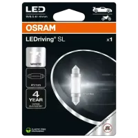 Автомобильная лампа Osram 6413DWP-1BL светодиодная / C5W / SV8.5-8 / 0.6 Вт / 