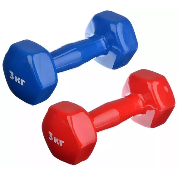 Ganteră Arena Sport А803 3 kg / Cantitatea în set - 1 photo 1