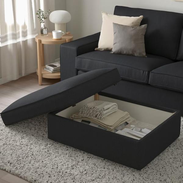 Fotoliu moale Ikea Kivik  Anthracite / Stofă  photo 2