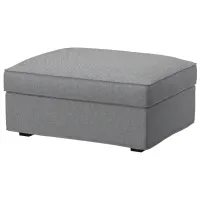 Пуф Ikea Kivik  Бежево Серый / Ткань 