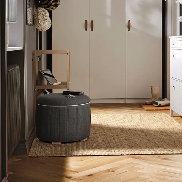 Fotoliu moale Ikea Aterloga Dark Gray / Stofă  photo 3