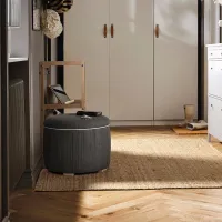 Пуф Ikea Aterloga Тёмно-серый / Ткань photo 3