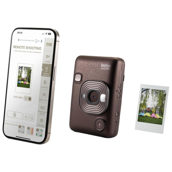 Фотоаппарат моментальной печати FujiFilm Mini LiPlay  CMOS/ Бронзовый photo 5 Фотоаппарат моментальной печати FujiFilm Mini LiPlay  CMOS/ Бронзовый photo 5