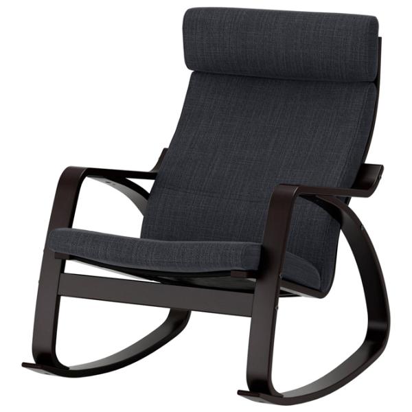 Кресло качалка Ikea Poang Beige Antracit photo 1 Кресло качалка Ikea Poang Beige Antracit photo 1