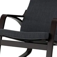 Fotoliu balansoar Ikea Poang Beige Antracit photo 2