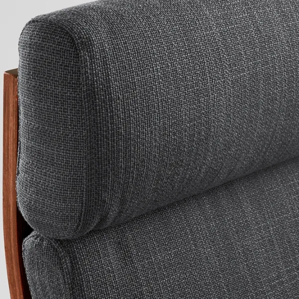 Кресло качалка Ikea Poang Brown Antracit photo 3 Кресло качалка Ikea Poang Brown Antracit photo 3