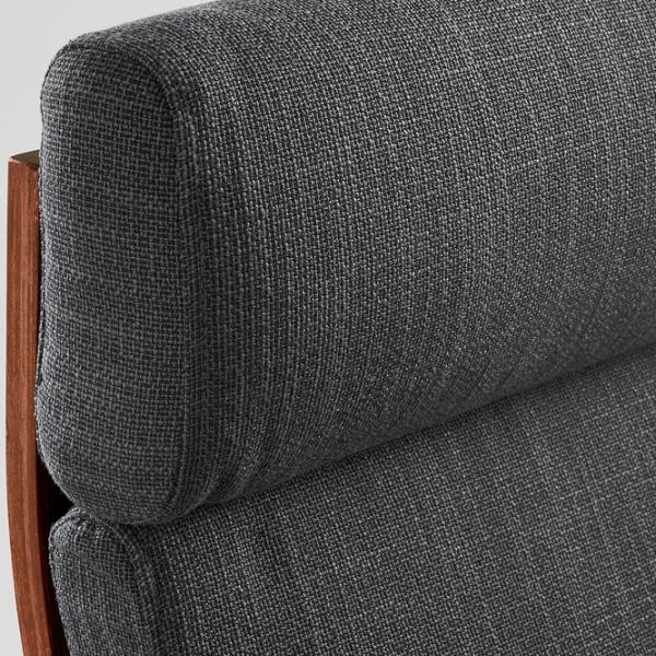 Кресло качалка Ikea Poang Brown Antracit photo 3 Кресло качалка Ikea Poang Brown Antracit photo 3