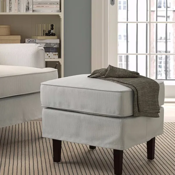 Fotoliu moale Ikea Rocksjon Gray / Stofă  photo 2