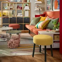 Fotoliu moale Ikea Mortfors Yellow / Stofă photo 3