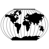 Декоративный предмет Showdeko WALL ART MERIDIAN Металл