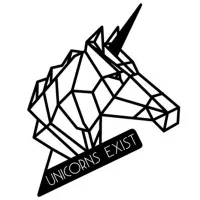 Декоративный предмет Showdeko Wall Art No.9 Unicorn Металл