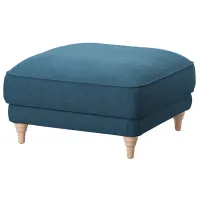 Пуф Ikea Esseboda Синий / Ткань 