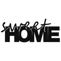 Декоративный предмет Showdeko Wall Art - Sweet Home Металл