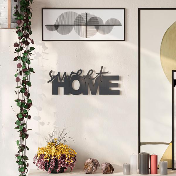 Декоративный предмет Showdeko Wall Art - Sweet Home Металл photo 2