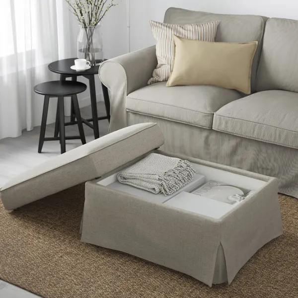 Fotoliu moale Ikea Ektorp Beige / Stofă  photo 2 Fotoliu moale Ikea Ektorp Beige / Stofă  photo 2