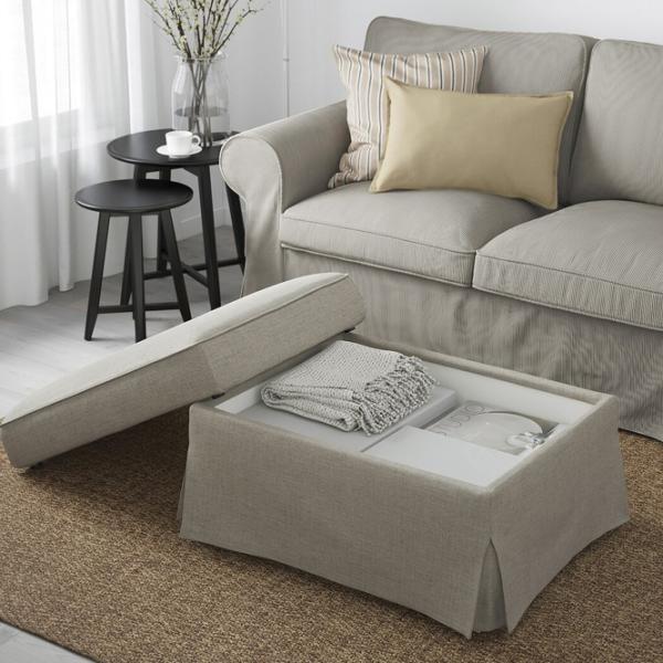 Fotoliu moale Ikea Ektorp Beige / Stofă  photo 2 Fotoliu moale Ikea Ektorp Beige / Stofă  photo 2