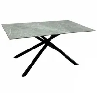 Кухонный стол зафиксированный Ambianta E 1107 МДФ/ Серый