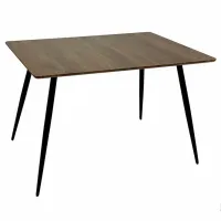 Кухонный стол зафиксированный Ambianta E 1004 МДФ/ Дуб