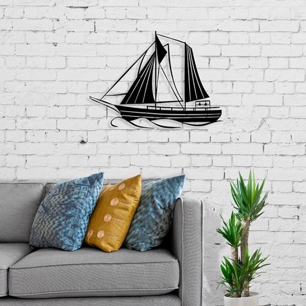 Obiect decorativ Showdeko Wall Art No.30 Sail Metal photo 2