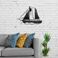 Obiect decorativ Showdeko Wall Art No.30 Sail Metal photo 2